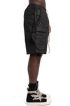 Cargobela shorts, Deep Black Denim DBK