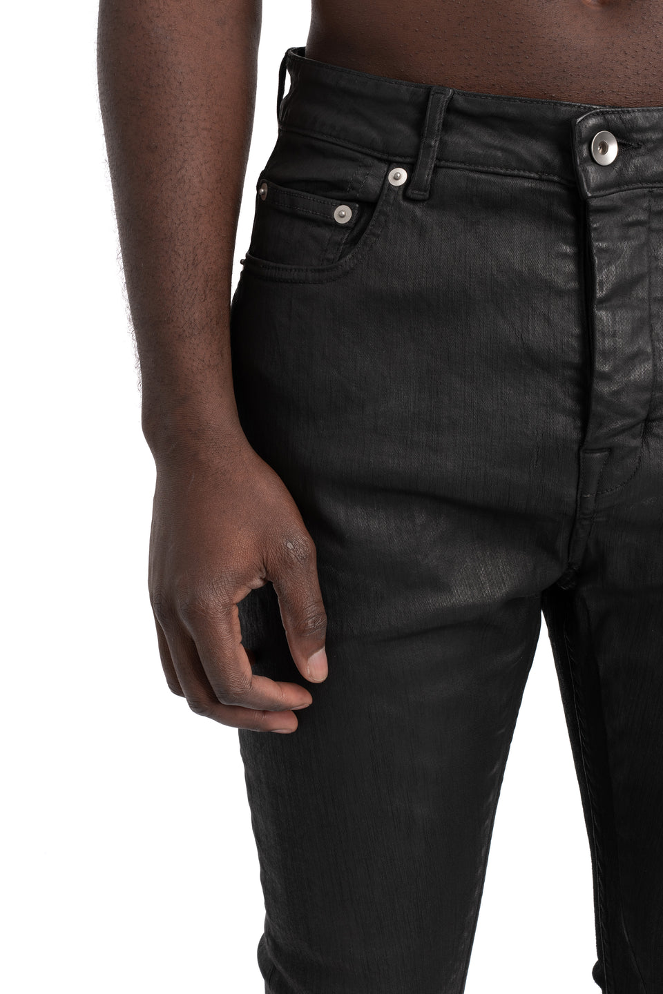 Detroit cut jeans, Deep black wax SDBK