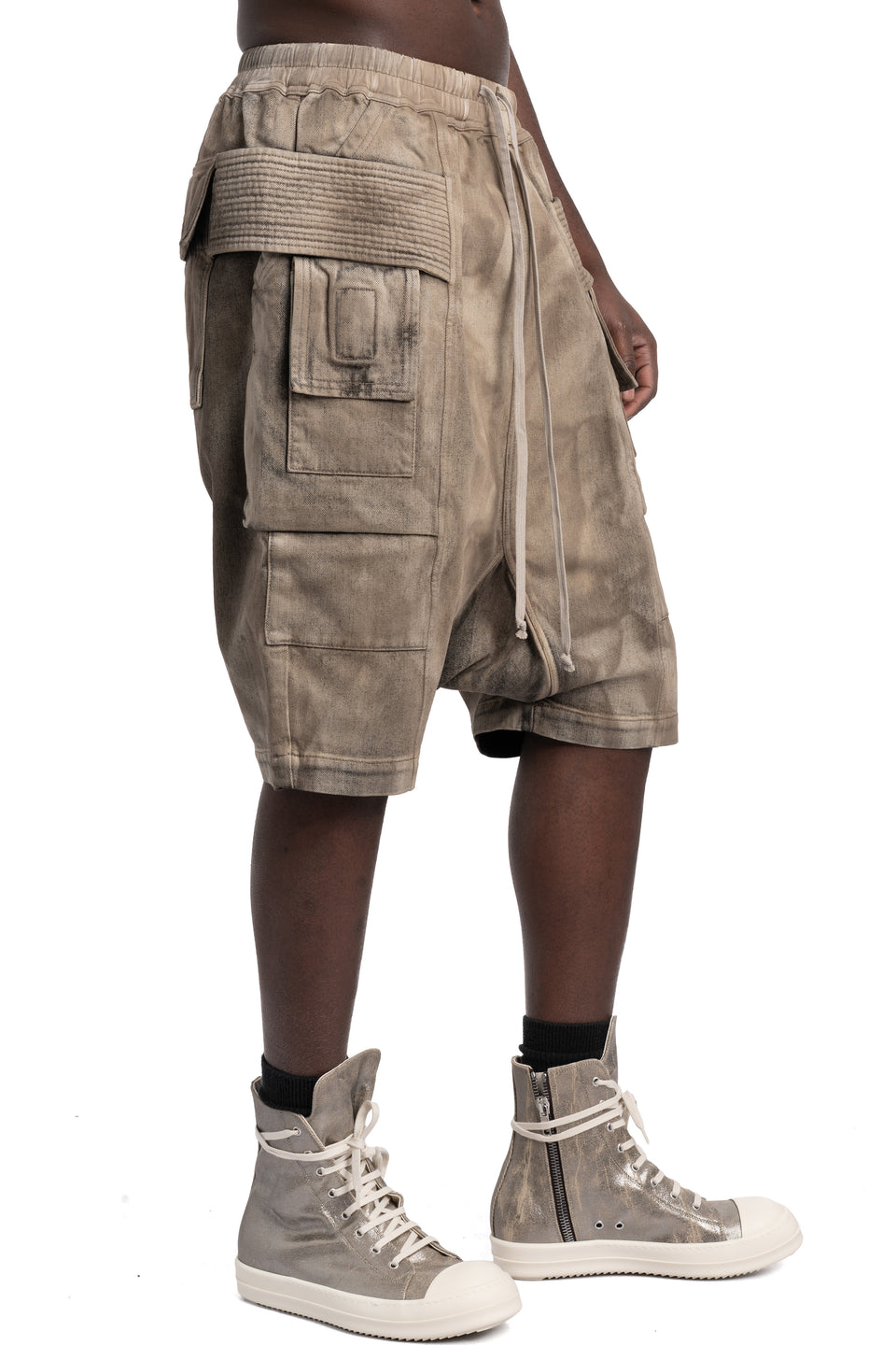 Creatch cargo shorts, Dust Washed Denim DST