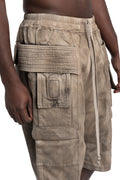 Creatch cargo shorts, Dust Washed Denim DST