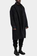 Andrea Yaaqov | AW24 - Long buttoned alpaca / wool coat