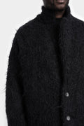 Andrea Yaaqov | AW24 - Long buttoned alpaca / wool coat