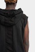 Andrea Yaaqov | SS25 - Sleeveless hoodie