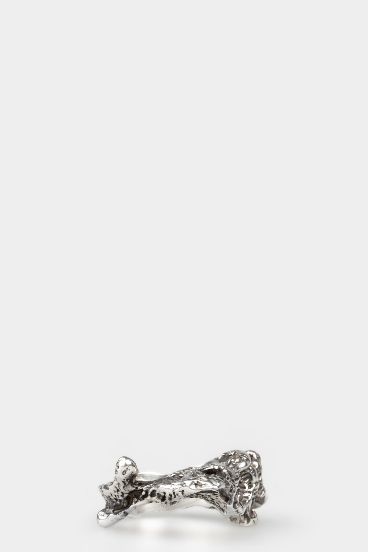 Myon Rox Tephra silver ring