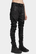 GALL | AW24 - Slim vegan lather recoil pants