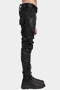 GALL | AW24 - Slim vegan lather recoil pants