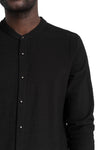 69 by Isaac Sellam | SS26 - Structured cotton mandarin collar shirt DANDY