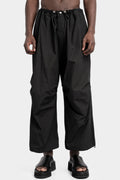 Andrea Yaaqov | SS25 - Parachute pants, Black