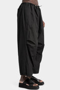 Andrea Yaaqov | SS25 - Parachute pants, Black