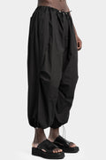 Andrea Yaaqov | SS25 - Parachute pants, Black