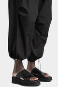 Andrea Yaaqov | SS25 - Parachute pants, Black