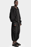 Andrea Yaaqov | SS25 - Parachute pants, Black