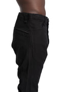 69 by Isaac Sellam | SS26 - 4 Pockets low crotch trousers, LC4 POCKETS Black