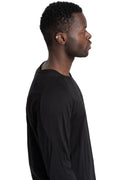 69 By Isaac Sellam | SS26 - Anatomical long sleeve tee, HUMANI-T Black
