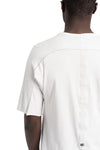 69 By Isaac Sellam | SS26 - Contrast cotton t-shirt, White LOYAL-T