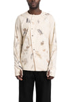 SAN263-1 | SS26 - Fencing Shirt, Natural Dye SS26-0501-EN