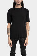 69 By Issac Sellam | Semi Raglan cashmere blend T-Shirt, Black