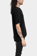 69 By Issac Sellam | Semi Raglan cashmere blend T-Shirt, Black