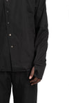 SAN263-1 | SS26 - Asymmetrical Panel Shirt, SS26-0504-BK