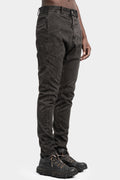 Woven cotton pocket pants, Anthra wash
