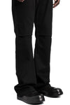 SAN263-1 | SS26 - Slit Knee Jeans,  SS26-0403-BK