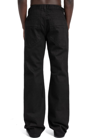 SAN263-1 | SS26 - Slit Knee Jeans,  SS26-0403-BK