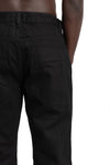 SAN263-1 | SS26 - Slit Knee Jeans,  SS26-0403-BK