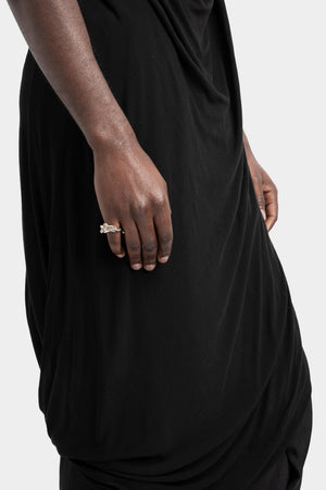Myon Rox Tephra silver ring