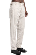 Masnada | SS26 - Baggy Long Dart Trousers, Off White M3681