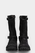 SAMOKE | AW24 - High leather buckle boots