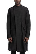 Masnada | SS26 - Crunchy Linen Double Breasted Trenchcoat, M3600