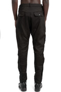 Masnada | SS26 - Woven Ramie Trousers, Black M3674