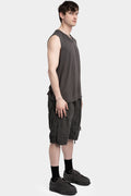 Blackmerle | SS25 - I02 Double neck tank , Shadow