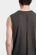 Blackmerle | SS25 - I02 Double neck tank , Shadow