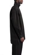 Y's by Yohji Yamamoto | SS26 - Multi Button Shirt, Black MA-B10