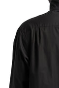Y's by Yohji Yamamoto | SS26 - Multi Button Shirt, Black MA-B10