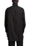 Y's by Yohji Yamamoto | SS26 - Multi Button Shirt, Black MA-B10