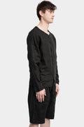 Never Enough | SS25 - Collarless linen shirt, MSL023