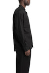 Y's by Yohji Yamamoto | SS26 - Linen pocket shirt, Black MK-B94