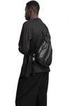 SAN263-1 | SS26 - Lamb Leather Sling Bag, SS26-0903-BK