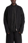 Andrea Ya'aqov | SS26 - Cotton sweat bomber, Black 26MPAK04