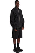 Andrea Ya'aqov | SS26 - Cotton sweat bomber, Black 26MPAK04