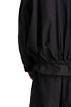 Andrea Ya'aqov | SS26 - Cotton sweat bomber, Black 26MPAK04