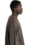 Andrea Ya'aqov | SS26 - Oversized double sleeve sweater, 26MOPW17T