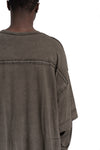 Andrea Ya'aqov | SS26 - Oversized double sleeve sweater, 26MOPW17T