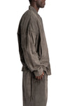 Andrea Ya'aqov | SS26 - Cotton sweat bomber, Smoked brown 26MPAK04T