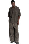 Andrea Ya'aqov | SS26 - Short sleeve shirt, Faded brown 26MWAG22T