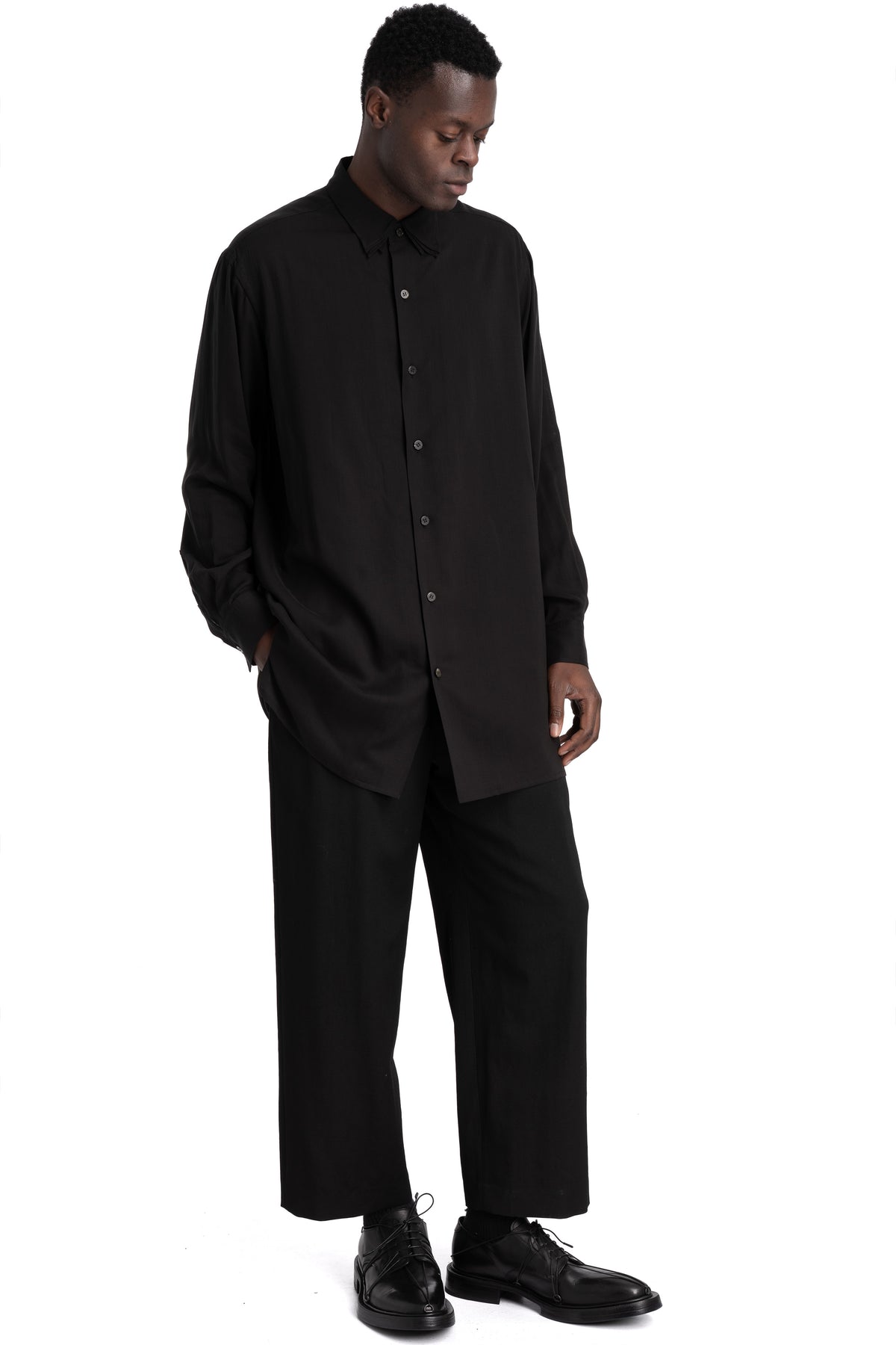 Y's by Yohji Yamamoto | SS26 - Tripple collar shirt, MK-B16