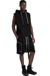 Rick Owens DRKSHDW | SS26 - Sleeveless Hood Tunic, DU01F4165 RIGP 09