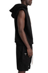 Rick Owens DRKSHDW | SS26 - Sleeveless Hood Tunic, DU01F4165 RIGP 09